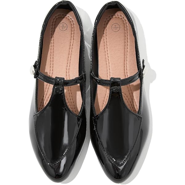 SAILING LU Pointed Toe Ballet Flats - Women's Dress Shoes With Rhinestone Bow