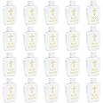 ZPOYOT 40 Pcs Holy Water Bottles 2oz Holy Water Container Plastic Empty Containers with Gold Cross for Catholic Christian Halloween First Communion Gift Thanksgiving Baptism Party Church 60ml