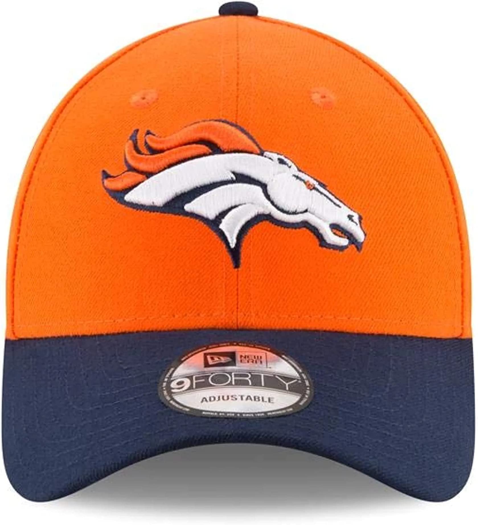 New Era NFL The League 9FORTY Adjustable Hat Cap One Size Fits All (as1, Alpha, one_Size, Denver Broncos Alternate)