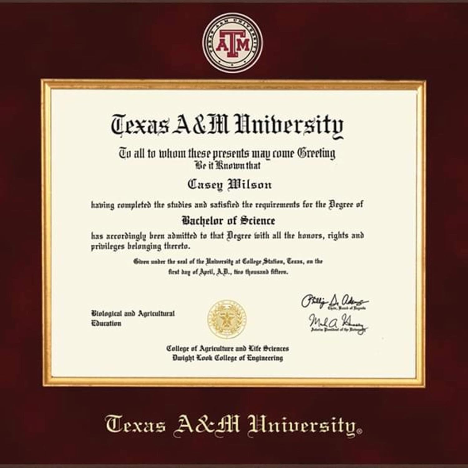 M La Hart Texas A M Excelsior Diploma Frame Diploma Frames Studiodarpan Fan Shop