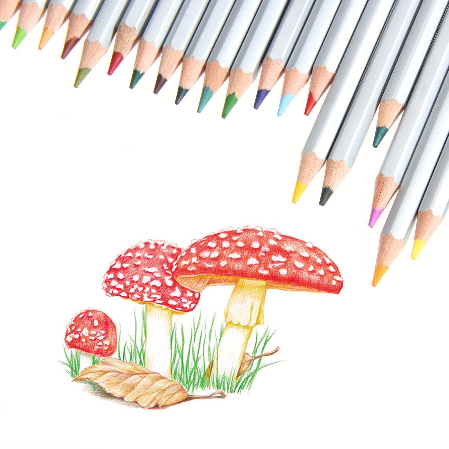 [Crayon de couleur] Ohuhu Bo te Métal 72 Couleurs Coloré Crayons Crayons de Coloriage Professionnel de Haute Qualité Art Dessin Crayons Crayons de