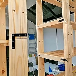 Jiozermi 20 Pcs Flat Corner Brace, L Type Shelf