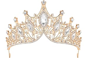 IRYCSSCE princess tiara，birthday princess gold crown for women，prom queen sash and tiara set， gothic tiaras，belle girl aurora crowns， princess adult woman, black swan