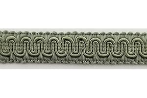 BBTRIMSANDRIBBON 1/2" Scroll Braid Gimp w/Backing - 12 Continuous Yards - Many Color Options! (Sage)
