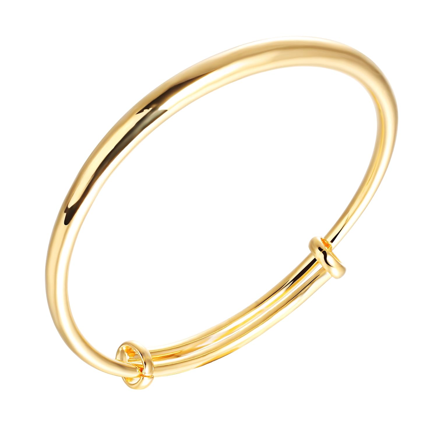 OPK Pulsera para mujer con diseño de escamas de pez bañada oro