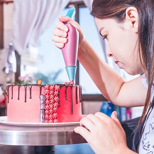 Cake Decorating Kit Piping Bags And Tips Amazon 33pcs Cake