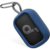 Geiomoo Silicone Case for Anker Select 4 Go Speaker, Protective Portable Scratch Shock Resistant Cover (Navy Blue)