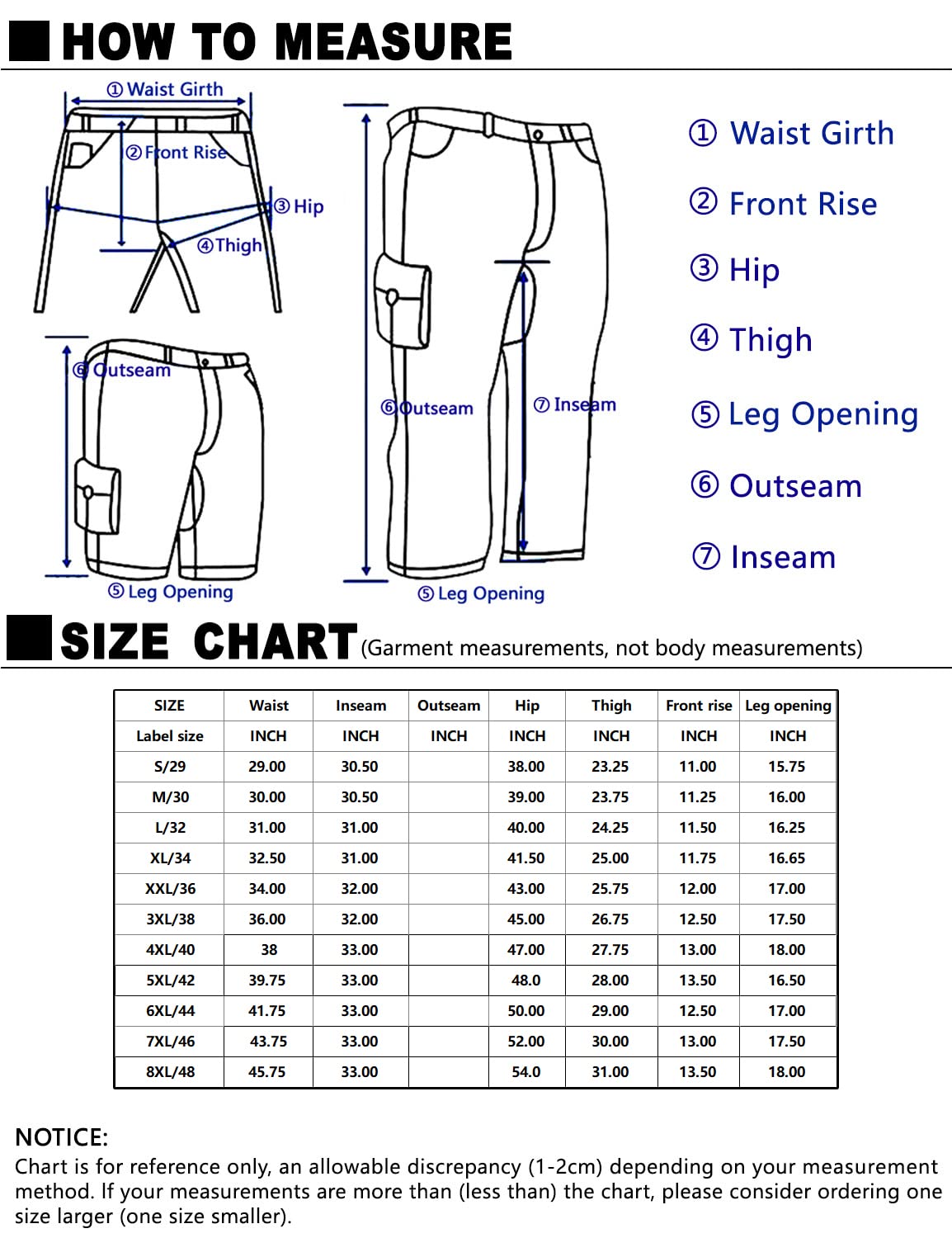 Match Men's Wild Cargo Pants