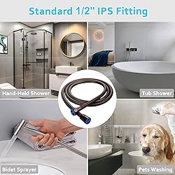 Angle Simple Handheld Shower Hose