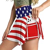 MSOKAZZLES Tennis Skirt for Women with Pockets Inner Shorts, High Waisted Athletic Golf Skorts for Running Workout Sports