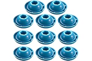 Caulk Machine Pusher - High Strength Quick Release Plunger, Ten Piece Replacement Component Set, Easy to Clean Duraable Seala