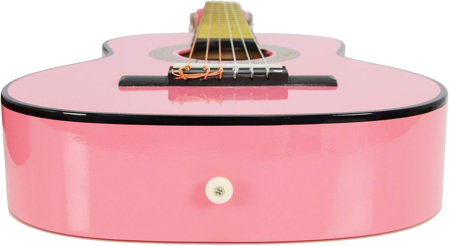 3rd Avenue 1/2 Size Kids Classical Guitar Spanish Nylon String Beginner Pack Bundle - 6 Months FREE Lessons, Bag, Strings - Pink - Image 5