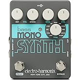 Electro-Harmonix Bass Mono Synth Bass Synthesizer Pedal | Transforms your bass into eleven great sounding synthesizers!