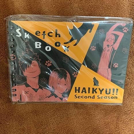 Amazon 孤爪研磨 黒尾鉄朗 灰羽リエーフ ハイキュー セカンドシーズン スケッチブック 音駒 アニメ 萌えグッズ 通販