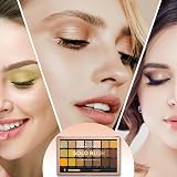 Profusion Gold Rush 21 Shade Eyeshadow Palette with Free Pro Series Brush view 3