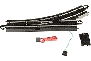 Bachmann Trains Snap-Fit E-Z Track Remote Turnout, Left