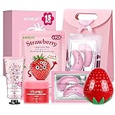 15 PACK Skincare Gift Set for Teen Girls, Travel Kit & Stocking Stuffers with Under Eye Patches, Facial Masks, Hand Cream, Lip Mask, Body Lotions, Christmas Gifts for Kids, Women & Mothers Day