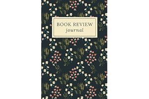 Book Review Journal: Book Journal for Readers. Reading Journal Log Book. Track Books. Book Lovers Gift. Reader Gift. Literary