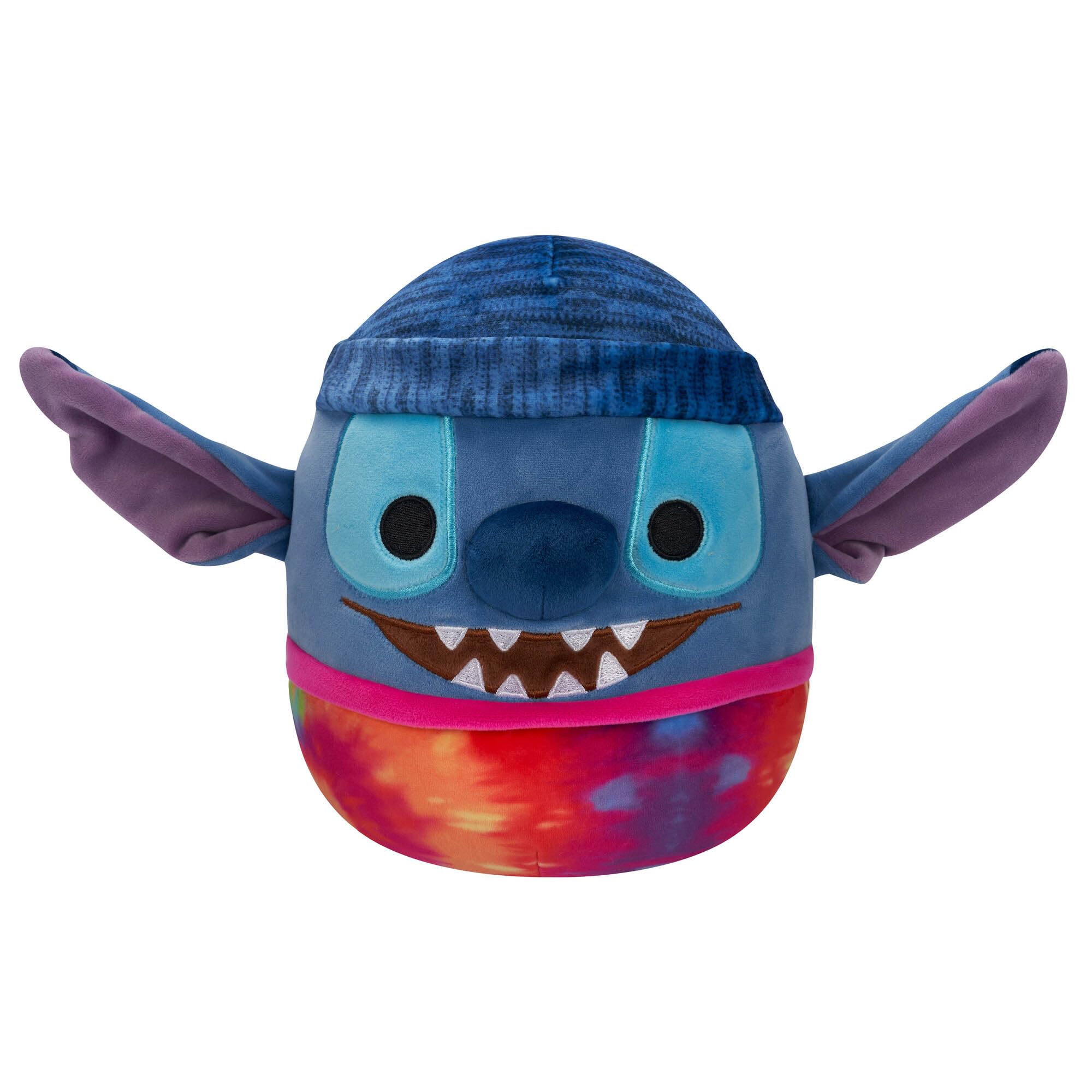 Squishmallows Original Disney 8 Inch Tie-Dye Stitch Wearing a Beanie Plush - Little Ultrasoft Official Jazwares Plush — image 1