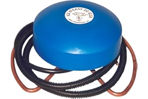 Farm Innovators Floating Tank De-Icer, 1500W Water Deicer- Ice-N-Easy Design with Thermostatically Controlled Heating for Metal Only Livestock Water Tank