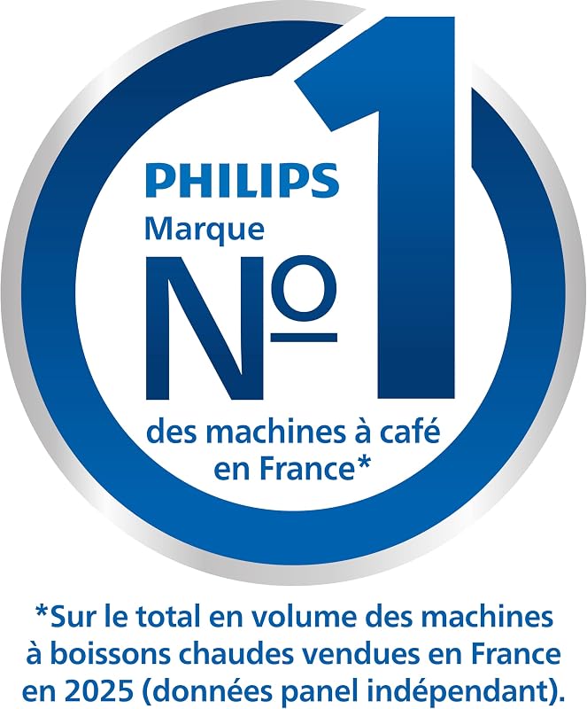 machine à café grain 3300, 5 boissons, mousseur à lait, Noir