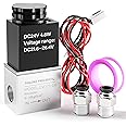 TAILONZ PNEUMATIC 1/4 Inch NPT 24V 2 Position 2 Way Normally Closed Electric Solenoid Air Valve 2v025-08 Outlet Wire