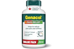Genacol Pain Relief (60-Day Supply) – Natural Eggshell Membrane and Ultra-Hydrolyzed Collagen Peptides, Joint Pain Relief Sup