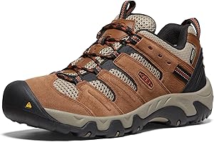 KEEN Men's Headout Low Height Waterproof All Terrain Hiking Shoe