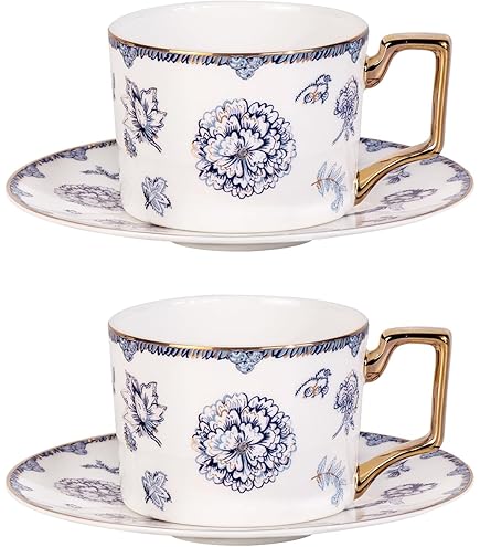 Amazon.com | Wedgwood Sarah's Garden Fine Earthenware Teacup and