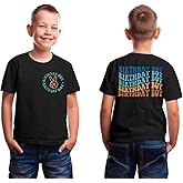 Birthday Dude Cute Graphic Tee - Boys & Girls Toddler to Teen Casual Short Sleeve Top