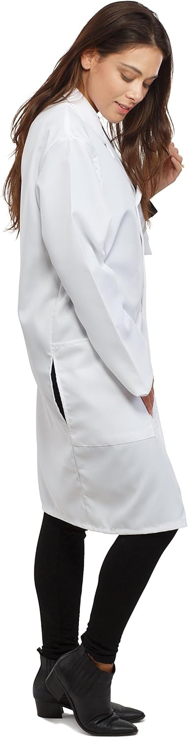 Dress Up America Lab Coat - Doctor's Lab Coat for Men and Women, 3/4 Length, Lightweight Quality Material: Clothing