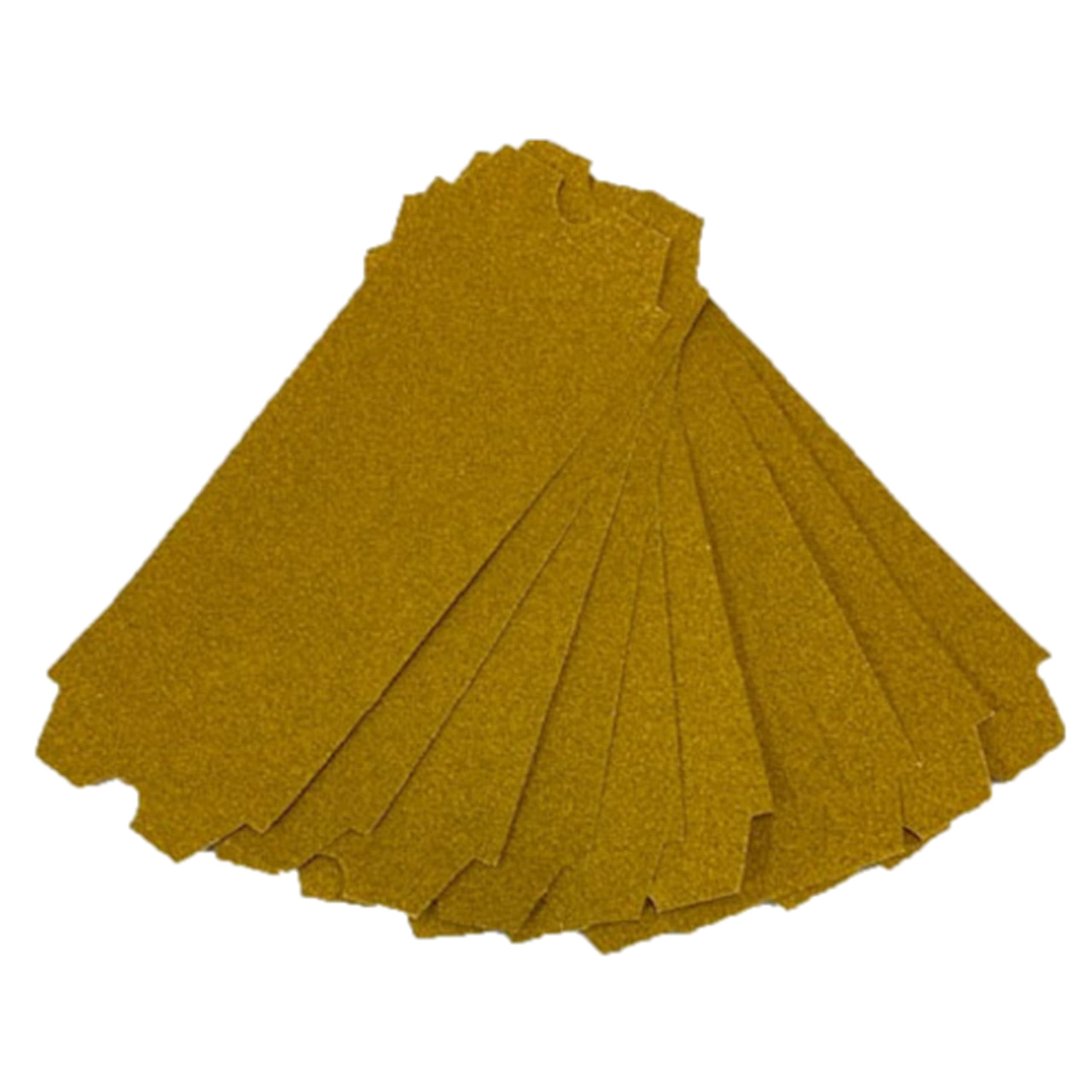 Marshalltown Punched Sandpaper, 100 Grit (10 Sheets/Bag), Sandpaper, for Drywall Works, Size: 285 x 107 mm