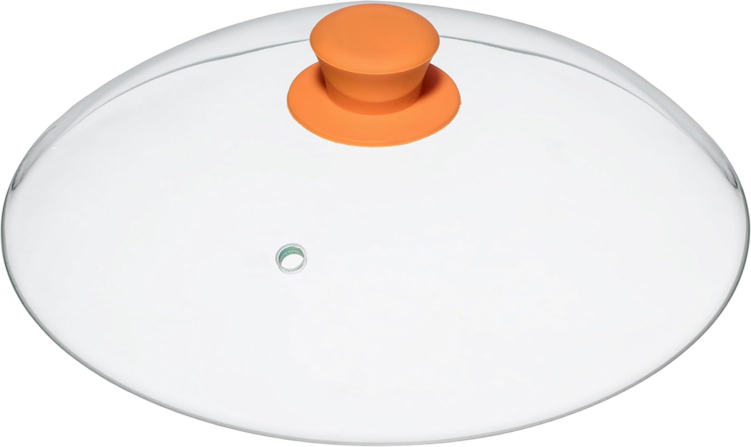 Vented Microwave Glass Food Plate Cover Lid with Firm Grip Silicone
