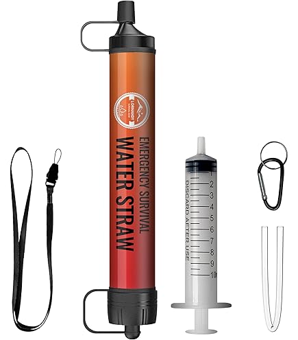 Paquete De 4 Filtros LifeStraw Personales - Para Senderismo, Camping, Emergencias, Agua Potable Al Instante