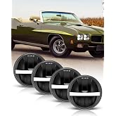 BraveWAY 4pcs 5.75 inch Round LED Headlights DOT APPROVED Sealed Beam 45W 5-3/4" Hi/Lo Beam DRL Headlamps Replacement for Muscle Car, H5006