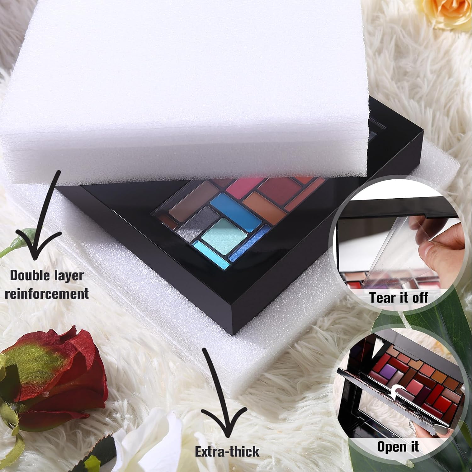 CHARMCODE All in One Professional Makeup Gift Kit for Women Full Kit - Included 54 Eyeshadows Face Blusher Highlighter Eyebrow Makeup Brushes Contour Lip Gloss Mascara, Suitable for Christmas