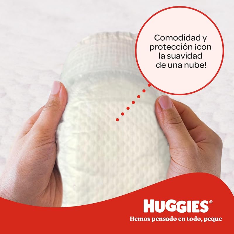 Little Movers Pañales para Bebé con Diseños Disney Talla 3 (4-9 kg), Comodidad para la Piel 24/7, 3 Packs de 56, Total 168 Pañales