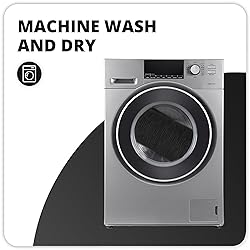 Bosap Toilet Rugs U Shaped Bathroom Rug,Machine