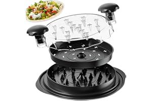 KOACKL Chicken Shredder Tool Twist, 10" Large BPA-Free Meat Shredder, Anti-Slip Ergonomic Handle Meat Grinder Suitable for Fi