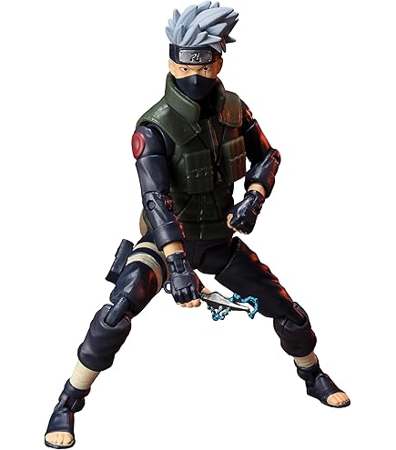 Figurine Naruto Shippuden - Kakashi Série 1 | 10 Cm, éditeur Toynami | Collection Et Décoration