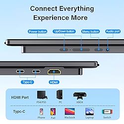 InnoView 23.8" 1080P Portable Monitor, FHD 144HZ