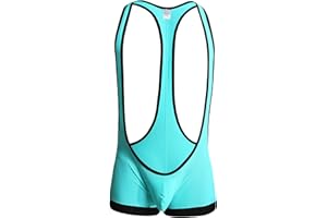 ONEFIT Men's Mankini Bodysuit Jockstrap Sexy Mesh Strap Jacquard Boxer Underwear