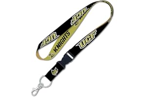 WinCraft NCAA UCF Central Florida Knights 1 inch Lanyard with Detachable Buckle