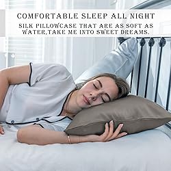 Mulberry Silk Pillowcase for Hair and Skin Pillow