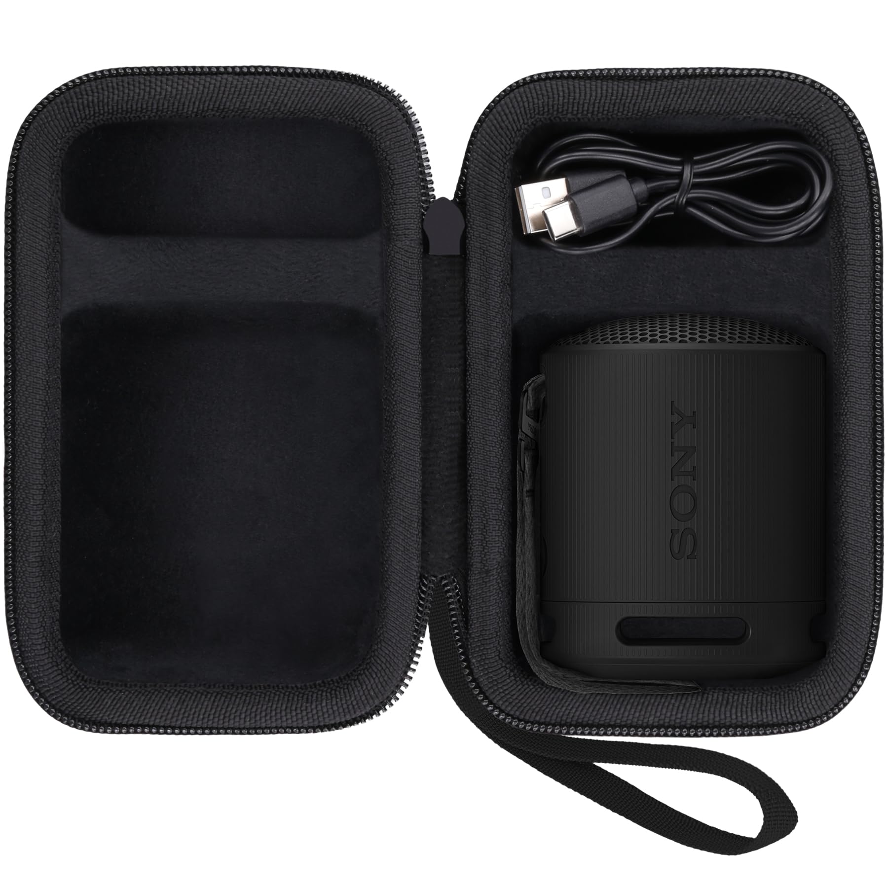 co2CREA Hard Protective Case for Sony SRS-XB13 XB100 xb12 Portable Waterproof Wireless Bluetooth speaker,Case Only