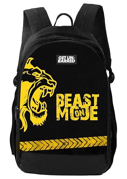 Mufubu Presents Get Unbarred 32 LTR Backpack for 15.6 inch Laptop - Black