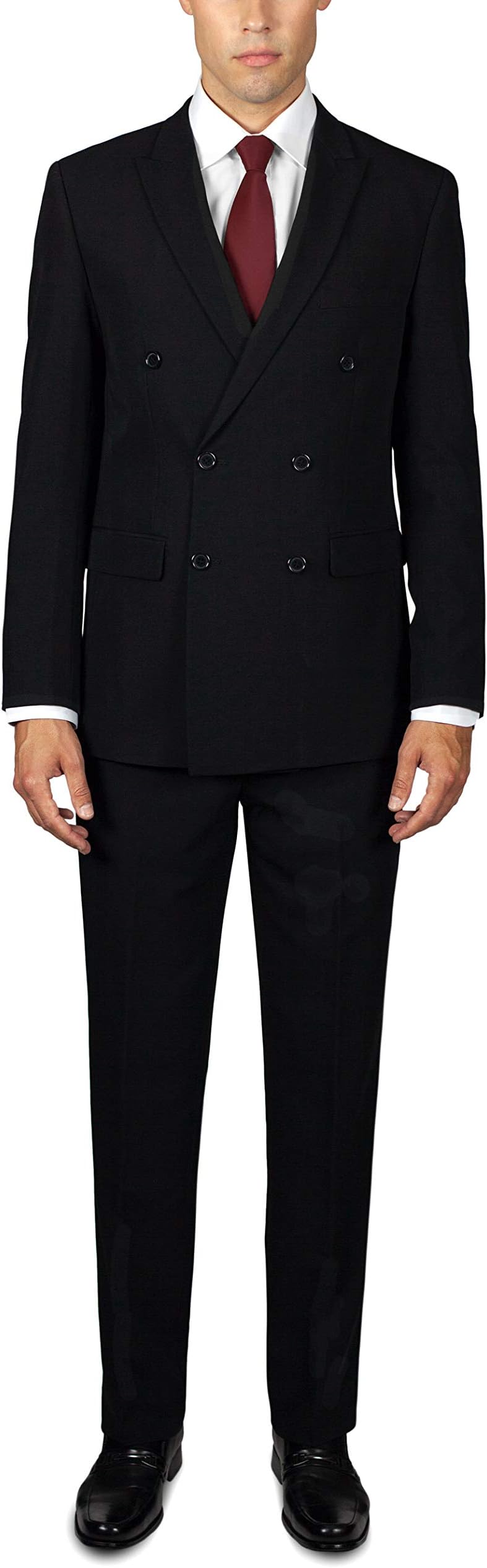 ALAIN DUPETIT Mens Double Breasted Suit