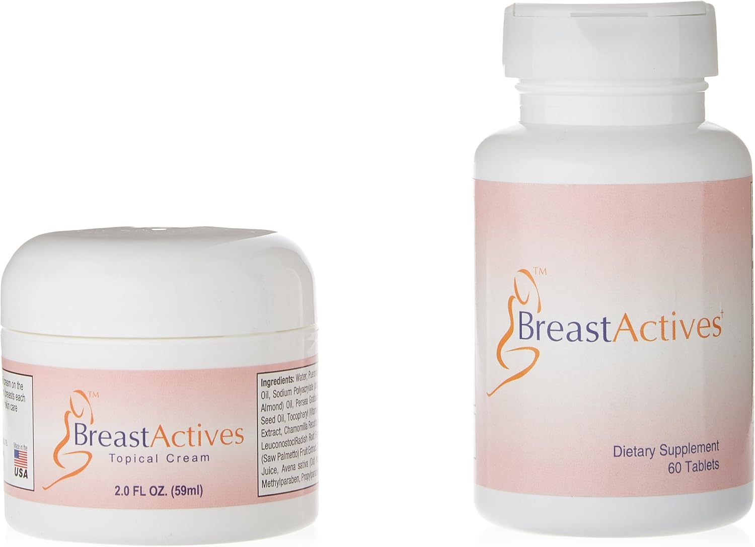 Breast Actives 1 KIT Breast Enhancement Kit by Breast Gain Plus 1 60