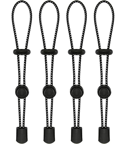 6 Clips Connecteur Pour Bâtons De Randonnée - Double Barre Noir - Pour Trekking, Camping, Randonnée Extérieure