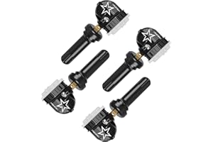 CDWTPS TPMS Sensor GM 4-Pack, 315MHZ Tire Pressure Monitor System for GM| GMC | Chevy | Buick | Cadillac Replace#13598771,13598772,13586335,13581558,20923680